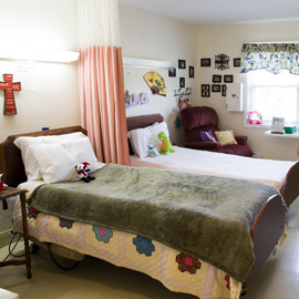 Hospitable beds for nursing home residents